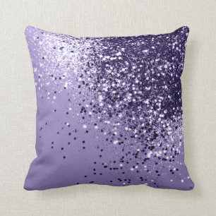 Coussin Rêve de Parties scintillant ULTRA VIOLET #1