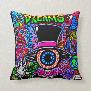 Coussin "RÊVE" le CARREAU par CHAOS FAIT SUR COMMANDE !