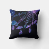 Coussin Rêve Violet Créatif Manège Cosmique Foire (Verso)