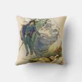 Coussin Réveille-toi quand quelque chose de vide est proch (Verso)