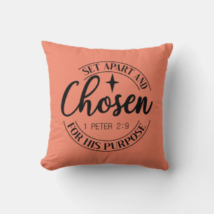 Coussin Réversible 1 Pierre 2:9 Choix