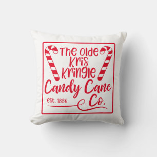 Coussin Reversible Candy Cane Co Noël