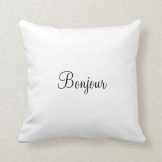 coussin réversible - coussin de bonne nuit bonjour
