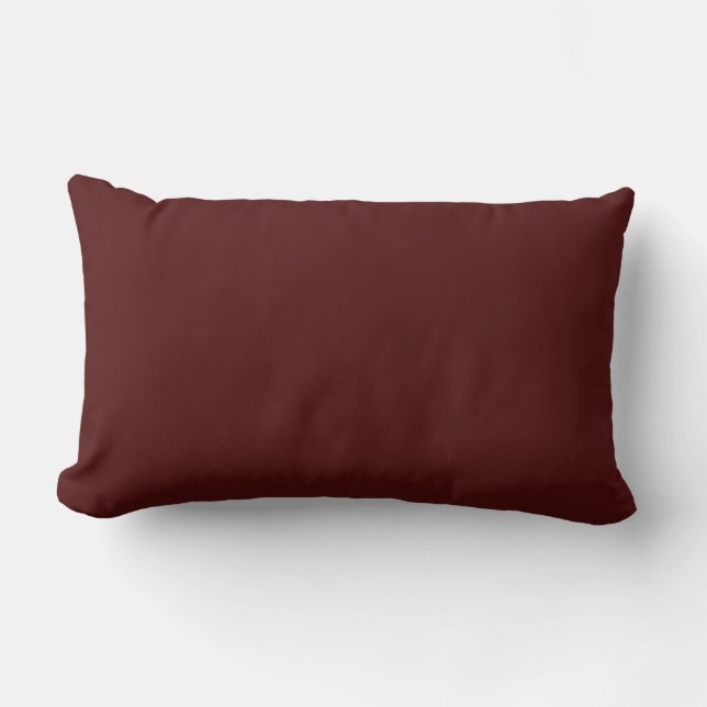 Coussin réversible Cranberry rouge et or (Recto)