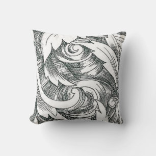 Coussin réversible de l'art de l'encre
