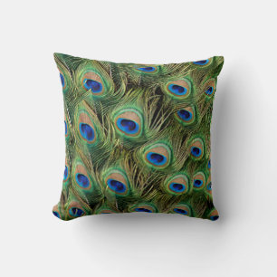 Coussin réversible du Mariage Peacock