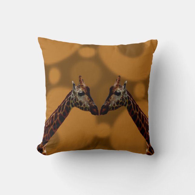 Coussin réversible Giraffes super (Recto)