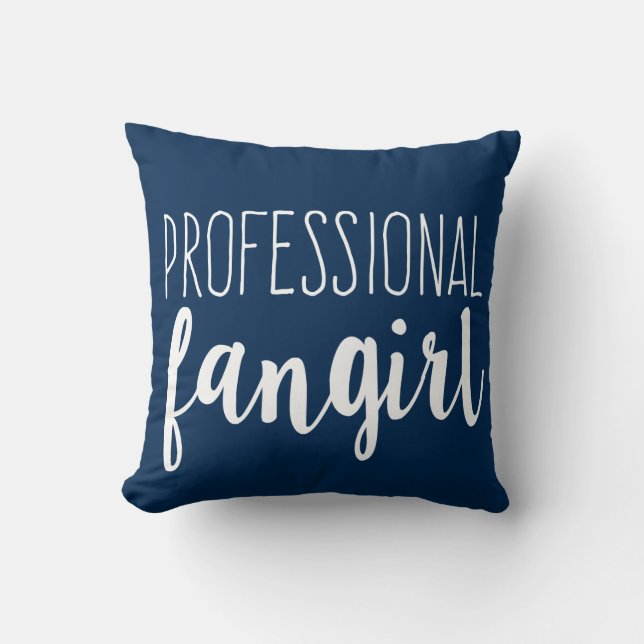 Coussin réversible professionnel de Fangirl (Recto)