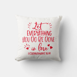 Coussin Reversible Que Tout Ce Que Vous Faites Soit Fait E