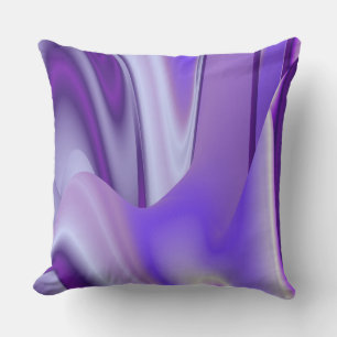 Coussin Rêves d'arc-en-ciel de fleur violette