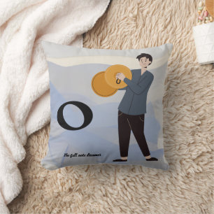 Coussin Rêveur de note entière