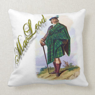 Coussin rêveur écossais de MacLeod de clan
