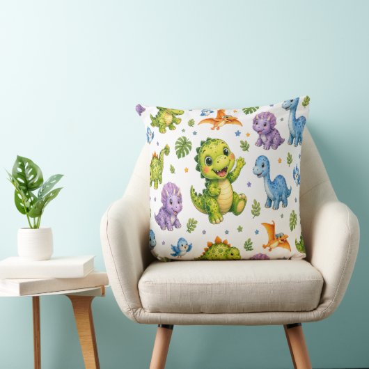 Coussin Rex et amis Dino-Mite (Chaise)