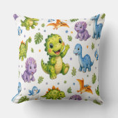 Coussin Rex et amis Dino-Mite (Recto)