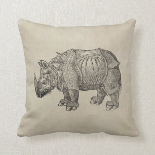 Coussin Rhinocéros de Durer