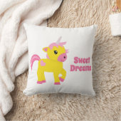 Coussin Rhubarb et Custard Unicorn (Couverture)