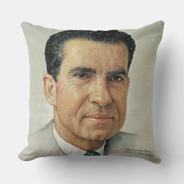 Coussin Richard Milhouse Nixon (Recto)