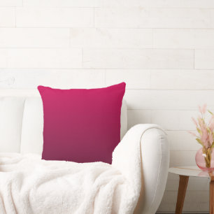 Coussin Riche nuances de bordeaux rouge pourpre