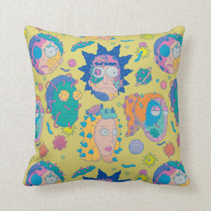 Coussin RICK ET MORTY™ Motif de famille Smith infecté