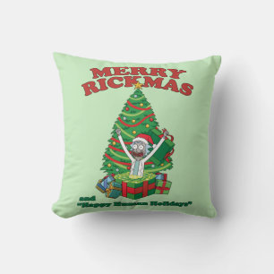 Coussin Rick et Morty   Portail Rick Merry Rickmas