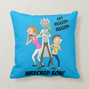 Coussin RICK ET MORTY™   Rick, Morty et Summer