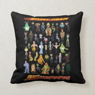 Coussin RICK ET MORTY™   Train d'histoire