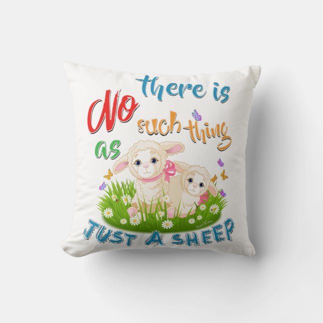 Coussin Rien de tel qu'un SHEEP (Recto)