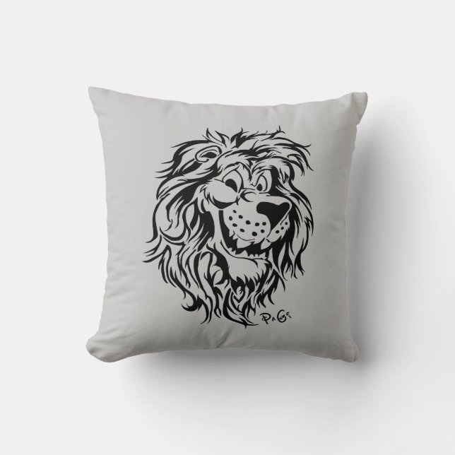 Coussin Rimonimus le petit lion (Recto)