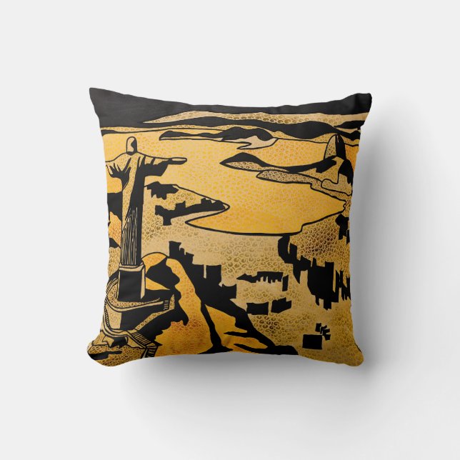 Coussin Rio de Janeiro (Recto)