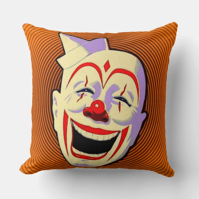 Coussin Rire de clown de rire (Recto)