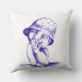 Coussin rire heureux 2 (Verso)