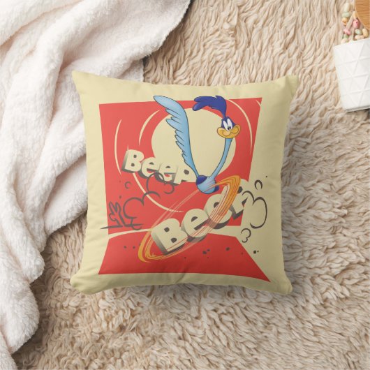 Coussin ROAD RUNNER™ BEEP BEEP!™ Graphique de coucher de s (Couverture)