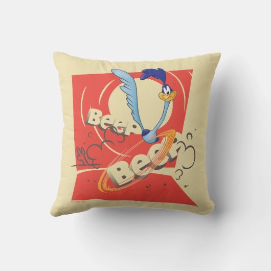 Coussin ROAD RUNNER™ BEEP BEEP!™ Graphique de coucher de s (Verso)