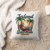Coussin Roatan Sloth Vintage Island Relax Graphic 2 (Couverture)