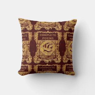 Coussin Robert Louis Stevenson Poésie