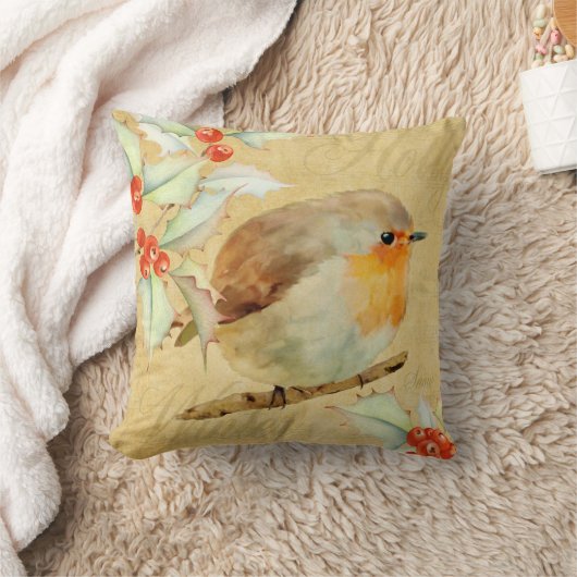 Coussin Robin et Holly (Couverture)