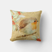 Coussin Robin et Holly (Recto)