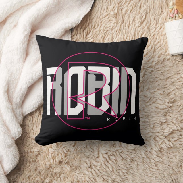 Coussin Robin Hi-Tech Nom Graphique (Couverture)