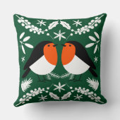 Coussin Robin Redmamin britannique (Verso)