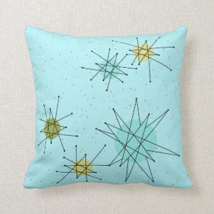 Coussin Robin's Oeuf Blue Starbursts Jetez l'oreiller