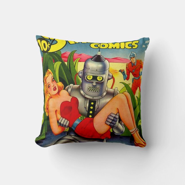 Coussin Robot (Recto)