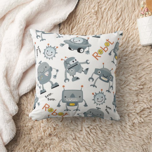 Coussin Robot convivial (Couverture)