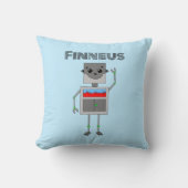Coussin Robot Thème Personnalisé   (Recto)
