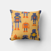 Coussin Robot unique et amusant (Recto)