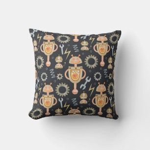 Coussin Robots motifs imperméables