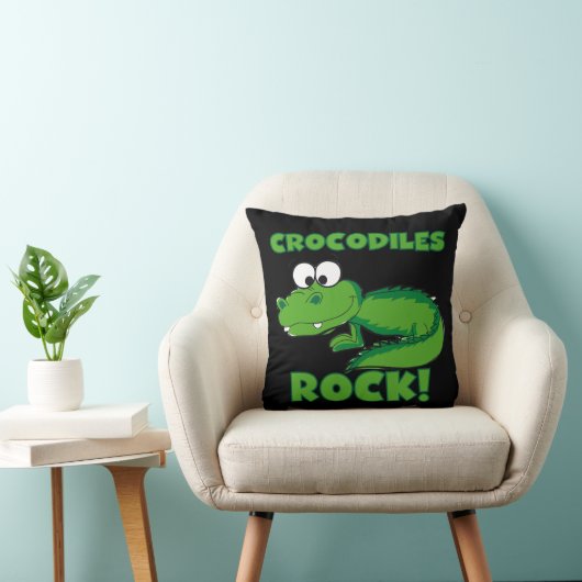 Coussin Roche de crocodiles (Chaise)