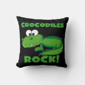 Coussin Roche de crocodiles (Recto)