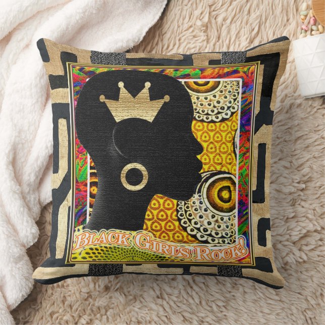 Coussin Rock Black Girls (Couverture)