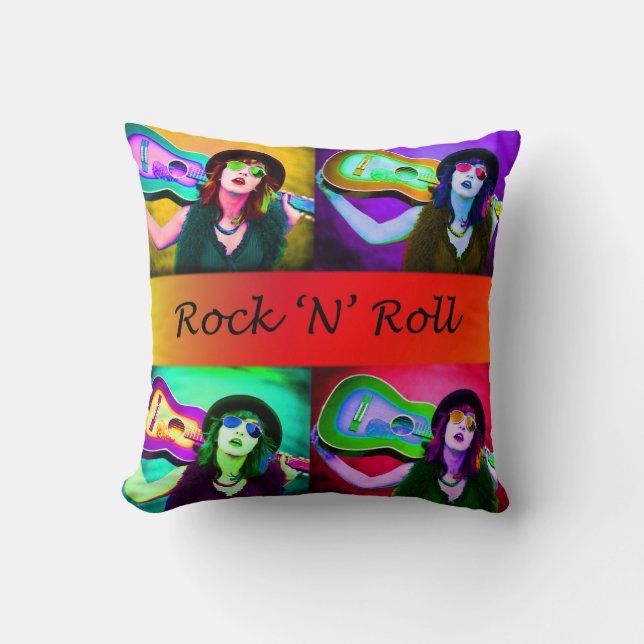 Coussin Rock 'n' Roll (Recto)