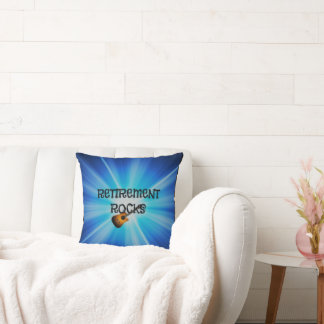 Coussin Rocks de retraite—conception de guitare personnali